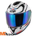 GIVI KASK INTEGRALNY 50.8 MACH 1 Z BLĘDĄ BIAŁY