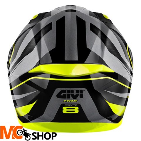 GIVI KASK INTEGRALNY 50.8 RACER Z BLĘDĄ CZAR/SZ/FL