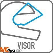 GIVI KASK INTEGRALNY J.04 DZIECĘCY BIAŁY Z GRAFIKĄ