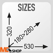 GIVI SAKWY BOCZNE POSZERZANE 35/40 L PARA