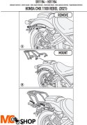 GIVI STELAŻ KUFRA CENTRALNEGO HONDA CMX 1100 REBEL