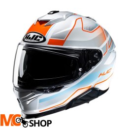 HJC KASK INTEGRALNY I71 IORIX SILVER/ORANGE