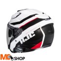 HJC KASK OTWARTY F31 NABY SILVER/WHITE