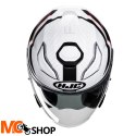 HJC KASK OTWARTY F31 NABY SILVER/WHITE