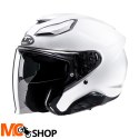 HJC KASK OTWARTY F31 SOLID PEARL WHITE