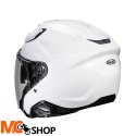 HJC KASK OTWARTY F31 SOLID PEARL WHITE