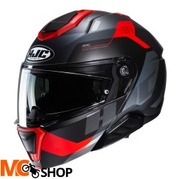 HJC KASK SYSTEMOWY I91 CARST BLACK/RED