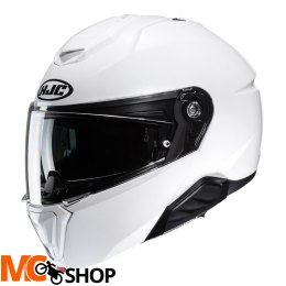 HJC KASK SYSTEMOWY I91 SOLID PEARL WHITE