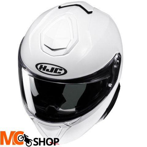 HJC KASK SYSTEMOWY I91 SOLID PEARL WHITE