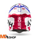 AIROH KASK OFF-ROAD STRYCKER BRAVE BLUE/RED GLOSS