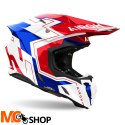 AIROH KASK OFF-ROAD TWIST 3 DIZZY BLUE/RED GLOSS