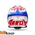 AIROH KASK OFF-ROAD TWIST 3 DIZZY BLUE/RED GLOSS