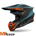 AIROH KASK OFF-ROAD TWIST 3 SHARD ORANGE MATT