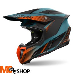 AIROH KASK OFF-ROAD TWIST 3 SHARD ORANGE MATT