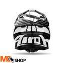 AIROH KASK OFF-ROAD TWIST 3 THUNDER BLACK/WH GLOSS