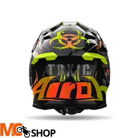 AIROH KASK OFF-ROAD TWIST 3 TOXIC GLOSS