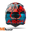 AIROH KASK OFF-ROAD WRAAAP CYBER ORANGE GLOSS