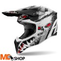 AIROH KASK OFF-ROAD WRAAAP DEMON MATT