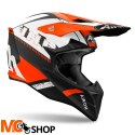 AIROH KASK OFF-ROAD WRAAAP FEEL ORANGE MATT