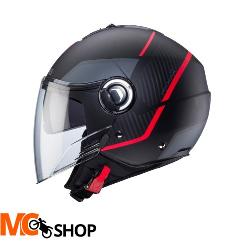 CABERG KASK OTWARTY RIVIERA V4X CZARNY MAT/CZE/SZ
