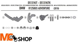 GIVI MOCOWANIE SZYBY 5124DT, 5124D GID5131KIT