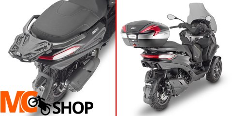 GIVI STELAŻ KUFRA CENTRALNEGO PIAGIO MP3 HPE 400-4