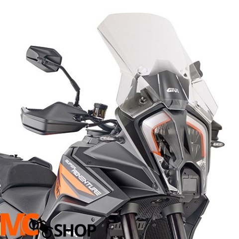 GIVI SZYBA PRZEZROCZYSTA 44,5 x 47 KTM 1290 SUPER