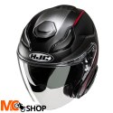 HJC KASK OTWARTY F31 LUDI BLACK/RED