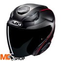 HJC KASK OTWARTY F31 LUDI BLACK/RED