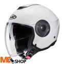 HJC KASK OTWARTY I40N SOLID SEMI FLAT PEARL WHITE