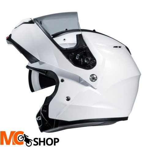 HJC KASK SYSTEMOWY C91N SOLID PEARL WHITE