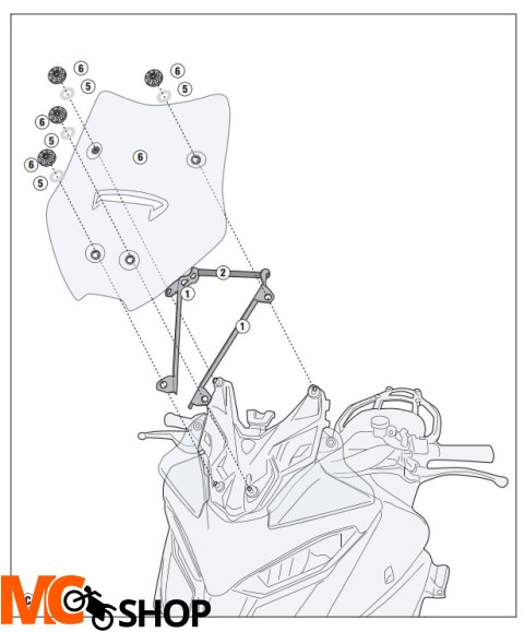 KAPPA POPRZECZKA MONTAŻ TOREB I MOCOWAŃ GPS/SMARTP