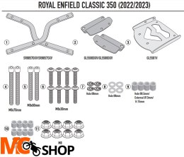 KAPPA STELAŻ KUFRA CENTRALNEGO ROYAL ENFIELD CLASS