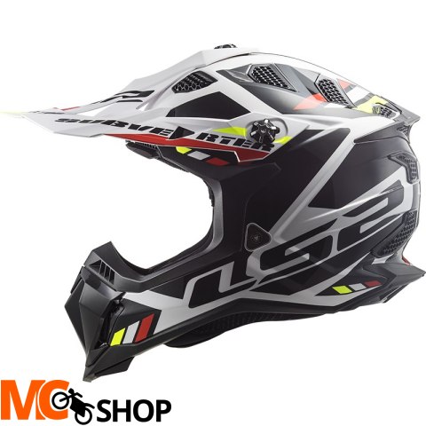 LS2 KASK OFF-ROAD MX700 SUBVERTER EVO STOMP WH BLA