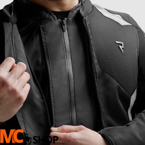 REBELHORN KURTKA MOTOCYKLOWA TEKSTYLNA JAX BLAC/GR