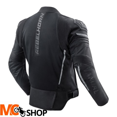 REBELHORN KURTKA TEKSTYLNA VANDAL MESH BLACK