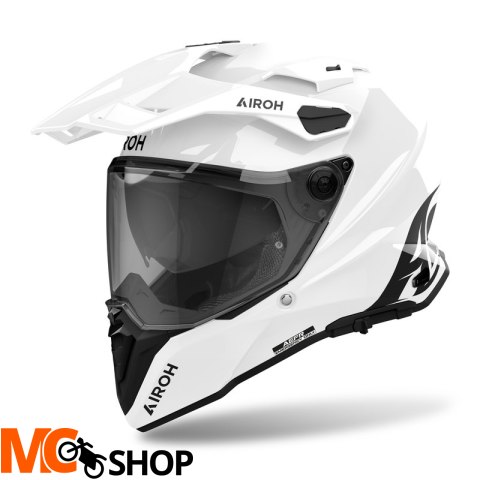 AIROH KASK INTEGRALNY COMMANDER 2 COLOR WHITE GLOS