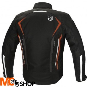 BUSE Kurtka motocyklowa Mugello czarno-czerwona