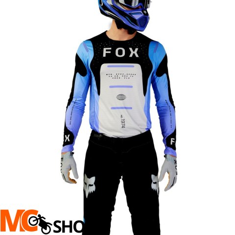 FOX BLUZA OFF-ROAD FLEXAIR MAGNETIC BLACK/PURPLE