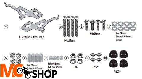 KAPPA MOCOWANIE SZYBY 9058AK ROYAL ENFIELD SUPER M