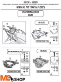 KAPPA STELAŻ KUFRA CENTRALNEGO HONDA XL 750 TRANSA