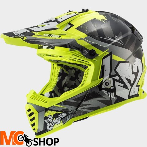 LS2 KASK MX437 FAST II MINI CRUSHER JUNIOR