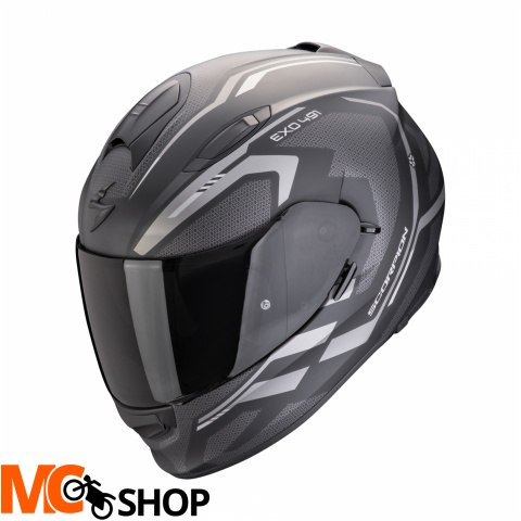 SCORPION KASK INTEGRALNY EXO-491 KRIPTA MAT BL-SIL