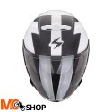 SCORPION KASK OTWARTY EXO-230 QR MAT WHITE-BLACK