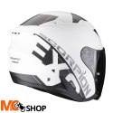 SCORPION KASK OTWARTY EXO-230 QR MAT WHITE-BLACK