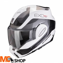 SCORPION KASK SZCZĘKOWY EXO-TECH EV COMMUTA WH-SIL