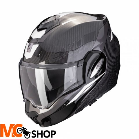 SCORPION KASK SZCZĘKOWY EXO-TECH EVO C ROVER BK-WH