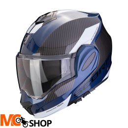 SCORPION KASK SZCZĘKOWY EXO-TECH EVO TEAM BL-BK-WH