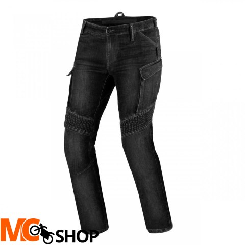 SHIMA JEANSY MOTOCYKLOWE GIRO 2.0 URBAN BLK DŁUGIE