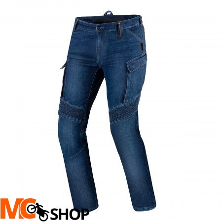 SHIMA JEANSY MOTOCYKLOWE GIRO 2.0 URBAN BLUE